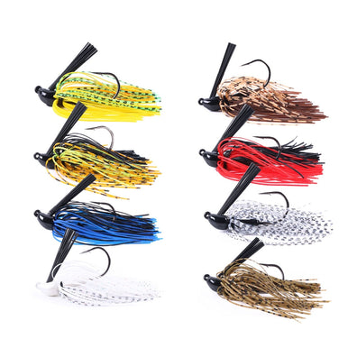 Hengjia 10g Weedless Skirted Jig